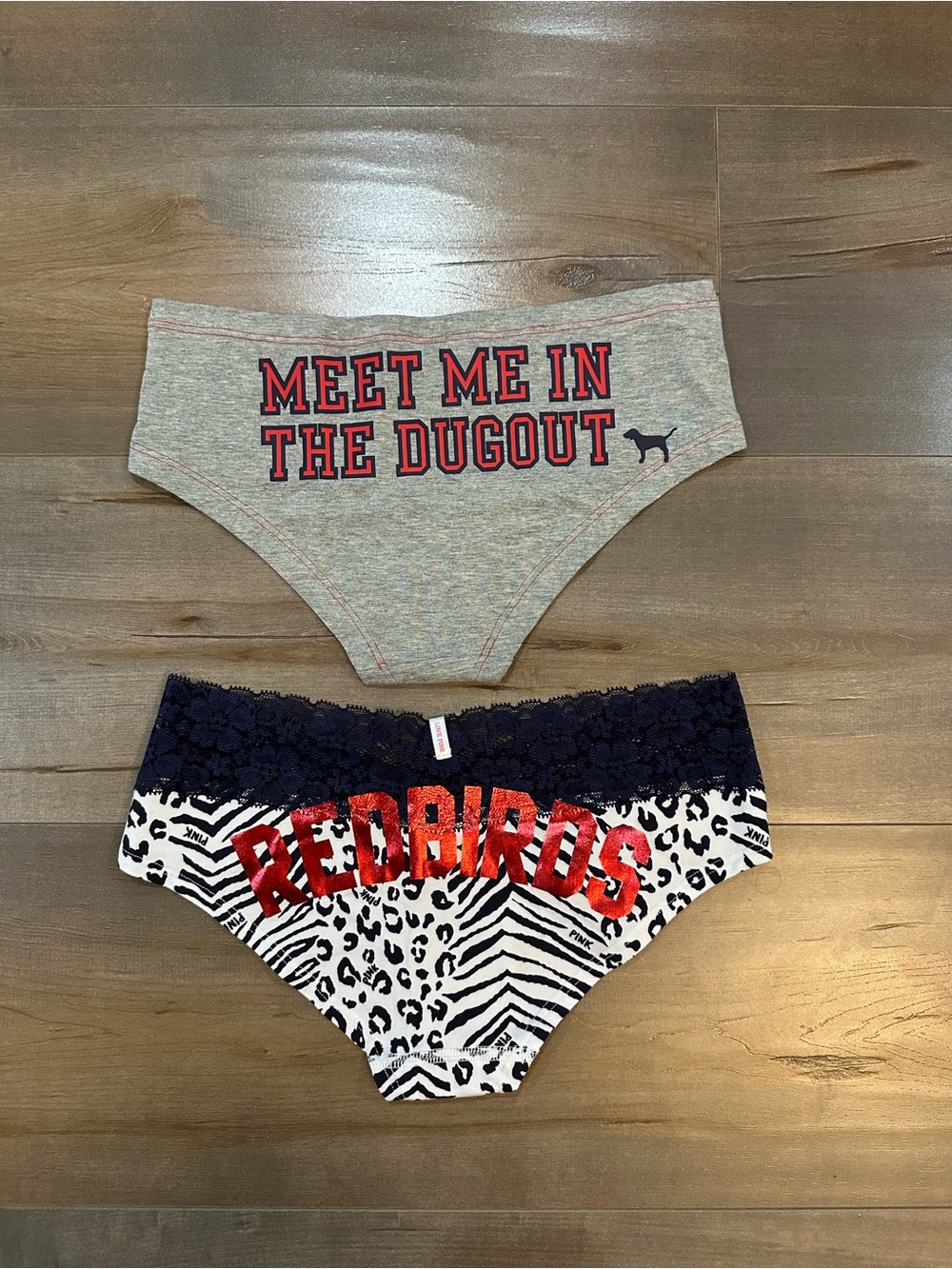 MLB St Louis Cardinals PINK Victoria's Secret Zebra and dugout Hipster